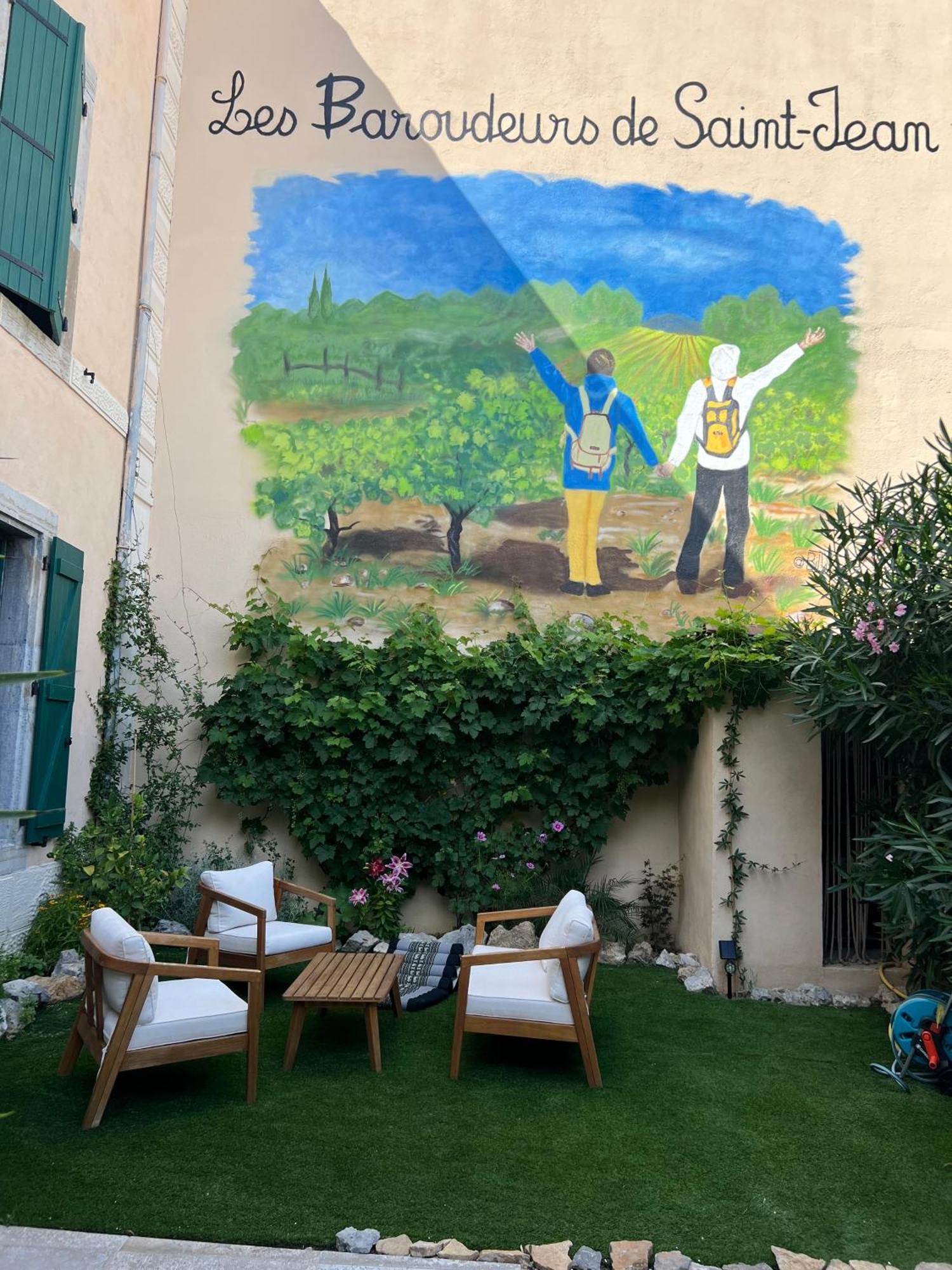 Les Baroudeurs De Saint Jean Bed and Breakfast Buitenkant foto