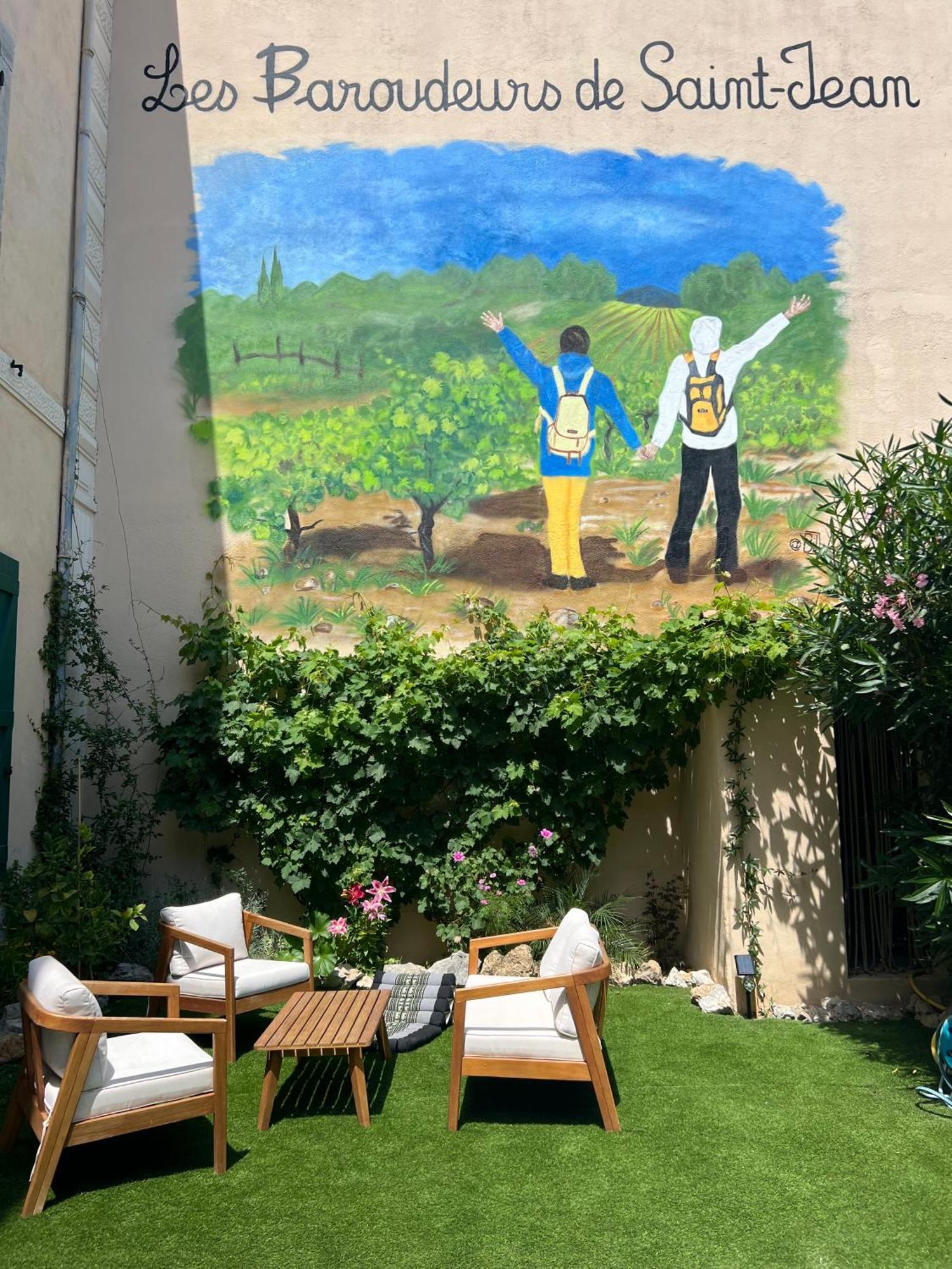 Les Baroudeurs De Saint Jean Bed and Breakfast Buitenkant foto